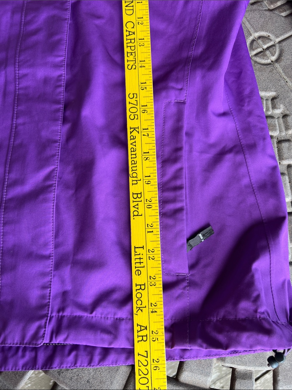 Helly Hansen Outdoor Purple Hooded Full Zip Rain Coat Jacket Women’s Size M - Picture 10 of 13
